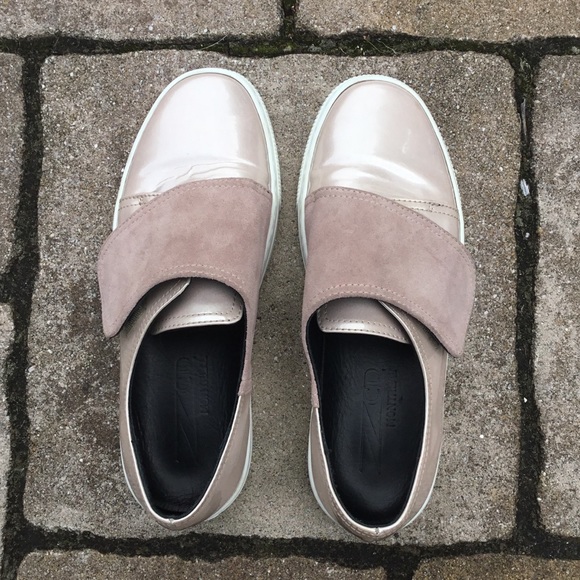 ZCD Montreal Blush Senna Leather Suede Sneakers - Picture 2 of 12
